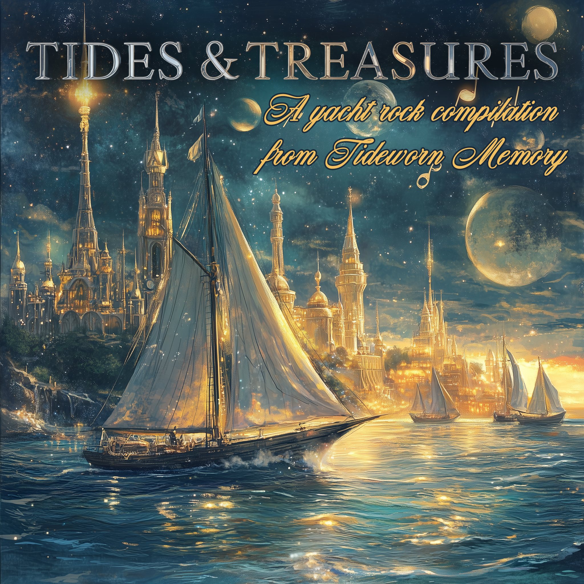 Cover art for Tides & Treasures by Various Artists